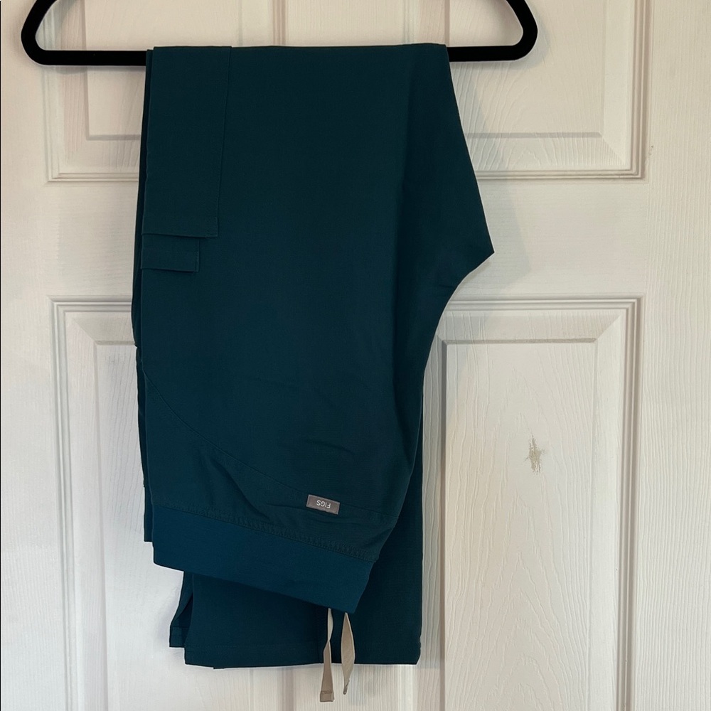 Figs Caribbean Blue Kade Pants Medium